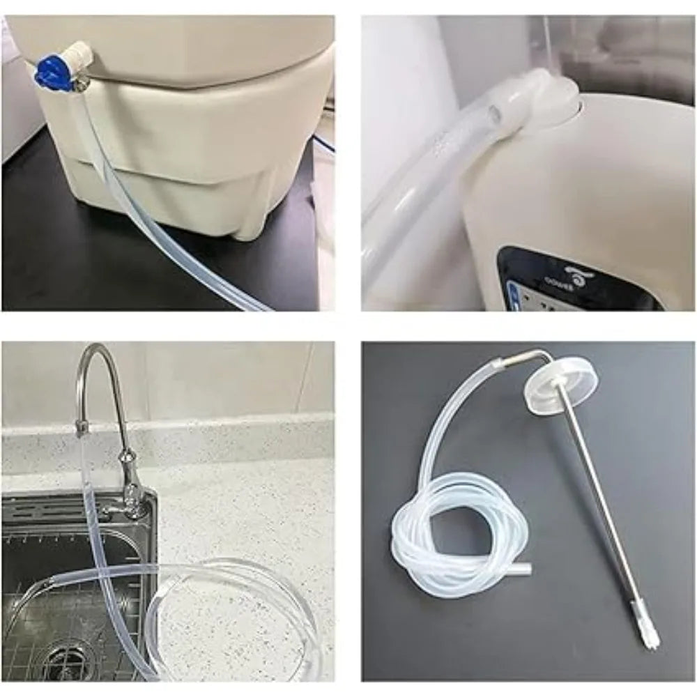 Food Grade Silicone Inlet Hose 6mm×9mm | Water Dispenser Tube