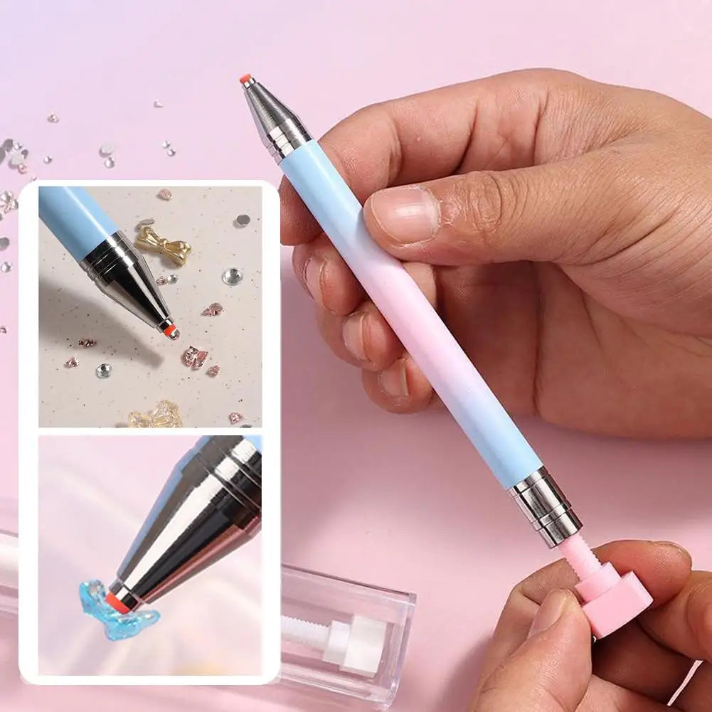 Refillable Rotating Wax Pen for Nail Art & Diamond Painting