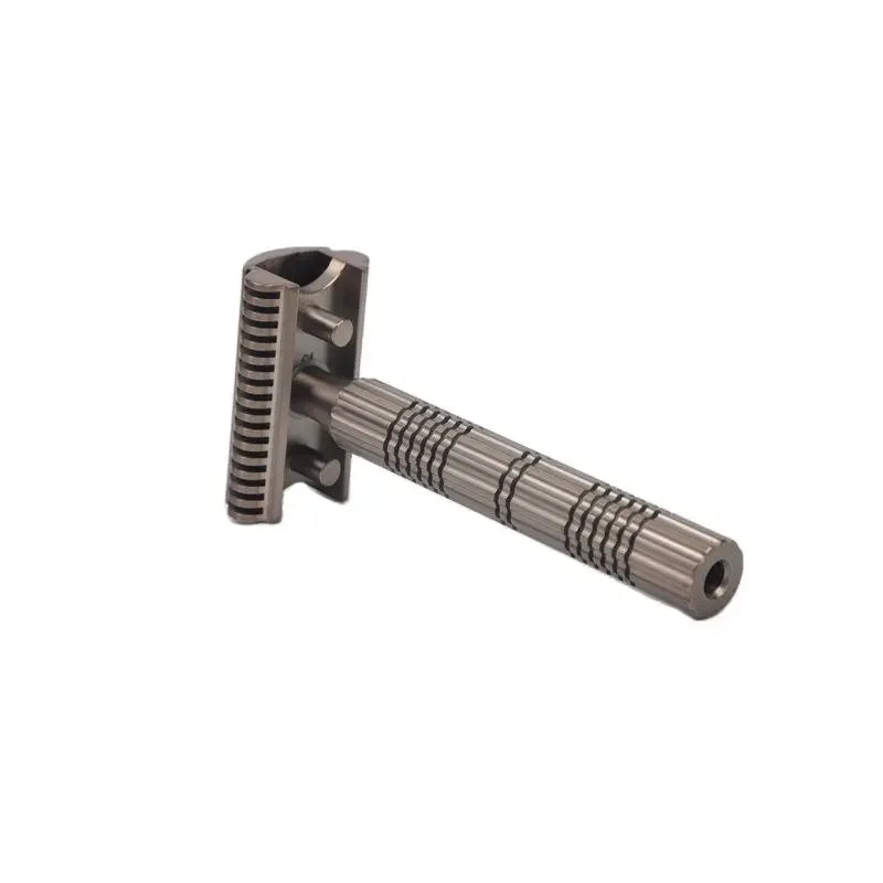 YAQI Bohemia 316 Stainless Steel Adjustable Baseplate Men Professional Safety Razor Peaceful Pleasures Health and Wellness