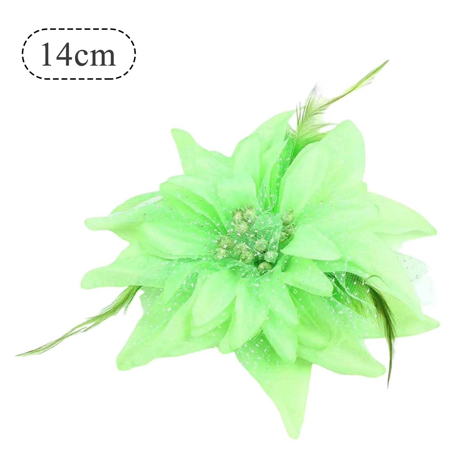 Party Performance Woman Flower Hair Clips Non Slip Branch Flower Hair Clip Barrettes for Thick Curly Hair Styling Decorative Peaceful Pleasures Health and Wellness