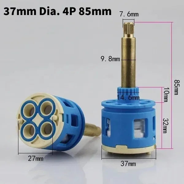 Ceramic Faucet Cartridge Replacement 26–37mm Water Mixer Valve