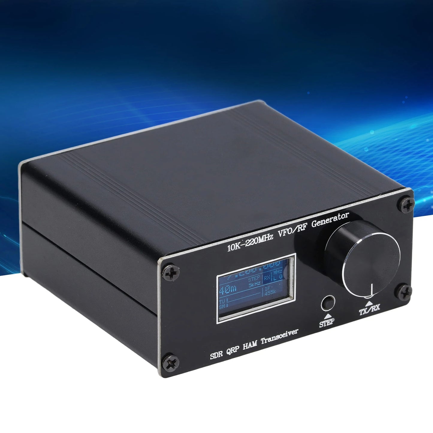 QRP HF Transceiver HAM Variable Frequency Oscillator VFO RF Generator 10K‑220MHz Variable Frequency Oscillator Transceiver Peaceful Pleasures Health and Wellness