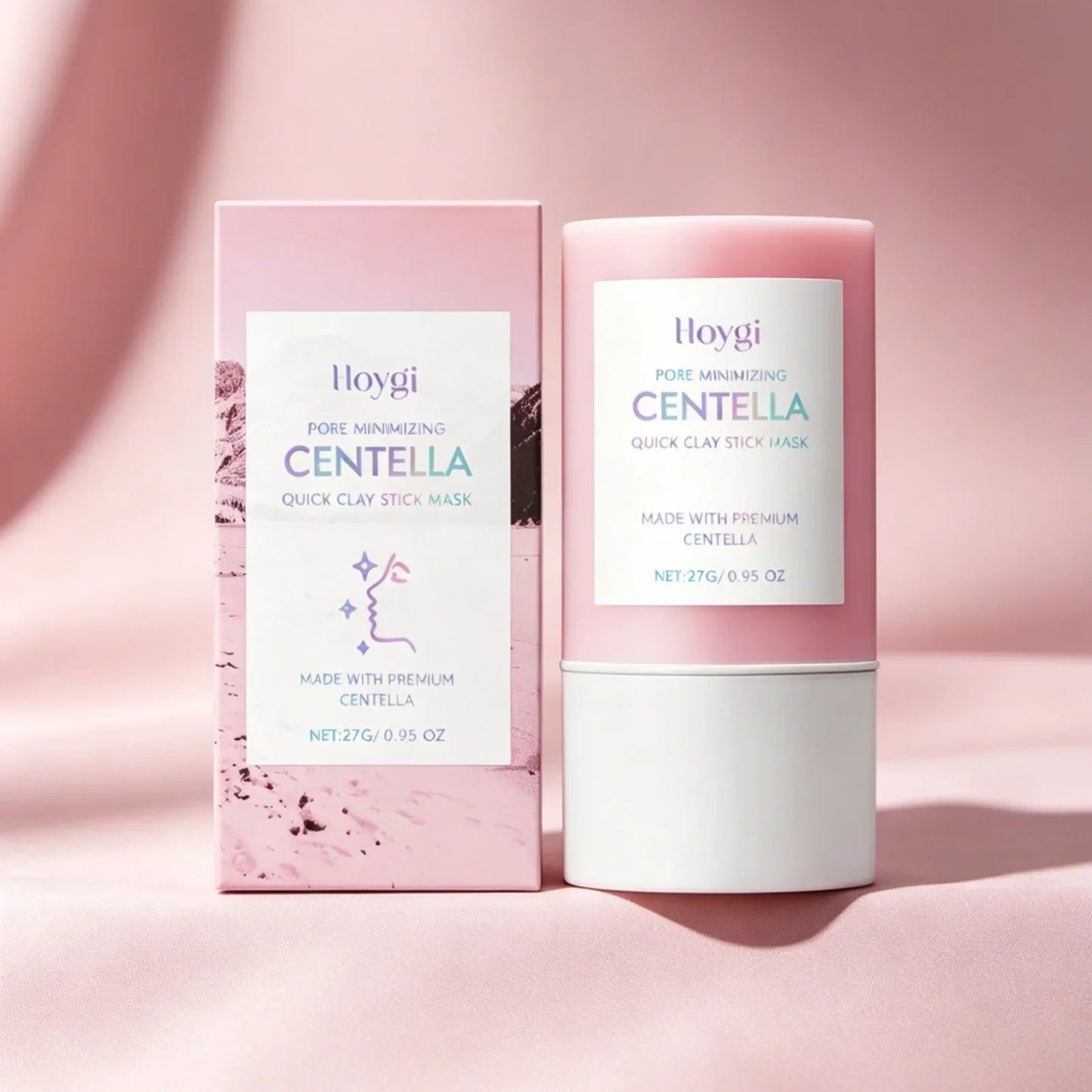 Hoygi Centella Clay Stick Mask – Pore Minimizing & Moisturizing