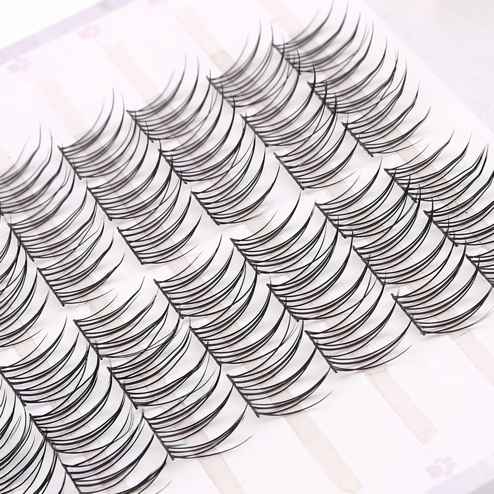 Korean Idol Manga Cluster Lashes | Wispy 3D Lash Extensions False Lash Extensions Peaceful Pleasures Health and Wellness