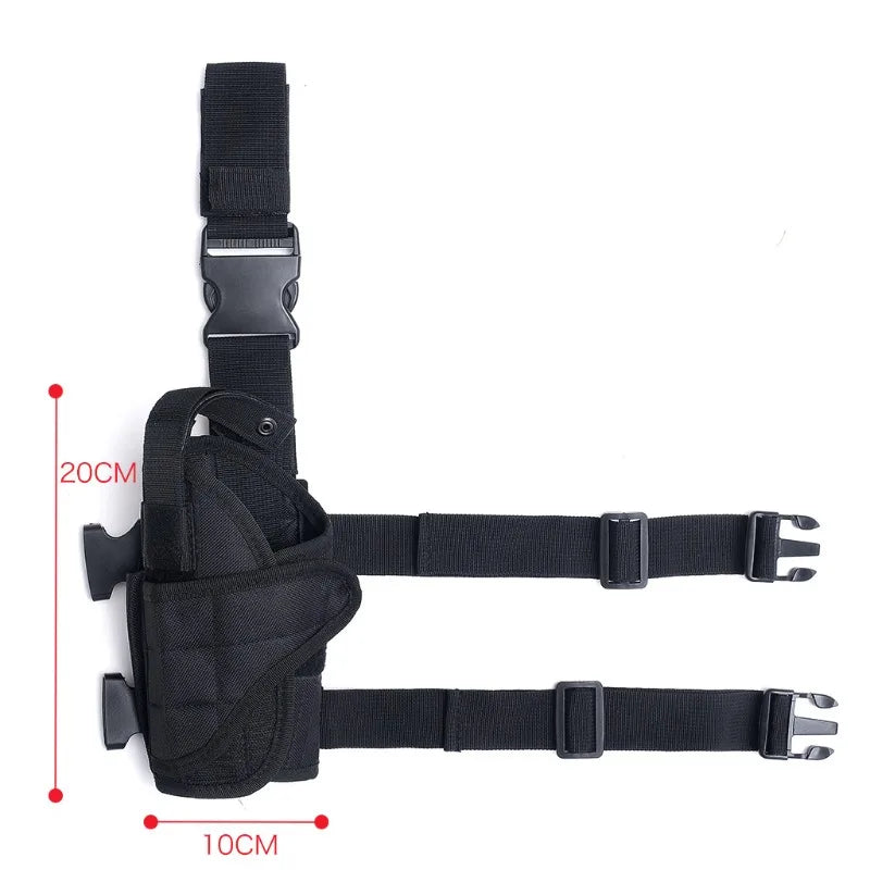 Tactical Drop Leg Holster for Airsoft, Paintball & Training Tactical Leg Holster Peaceful Pleasures Health and Wellness