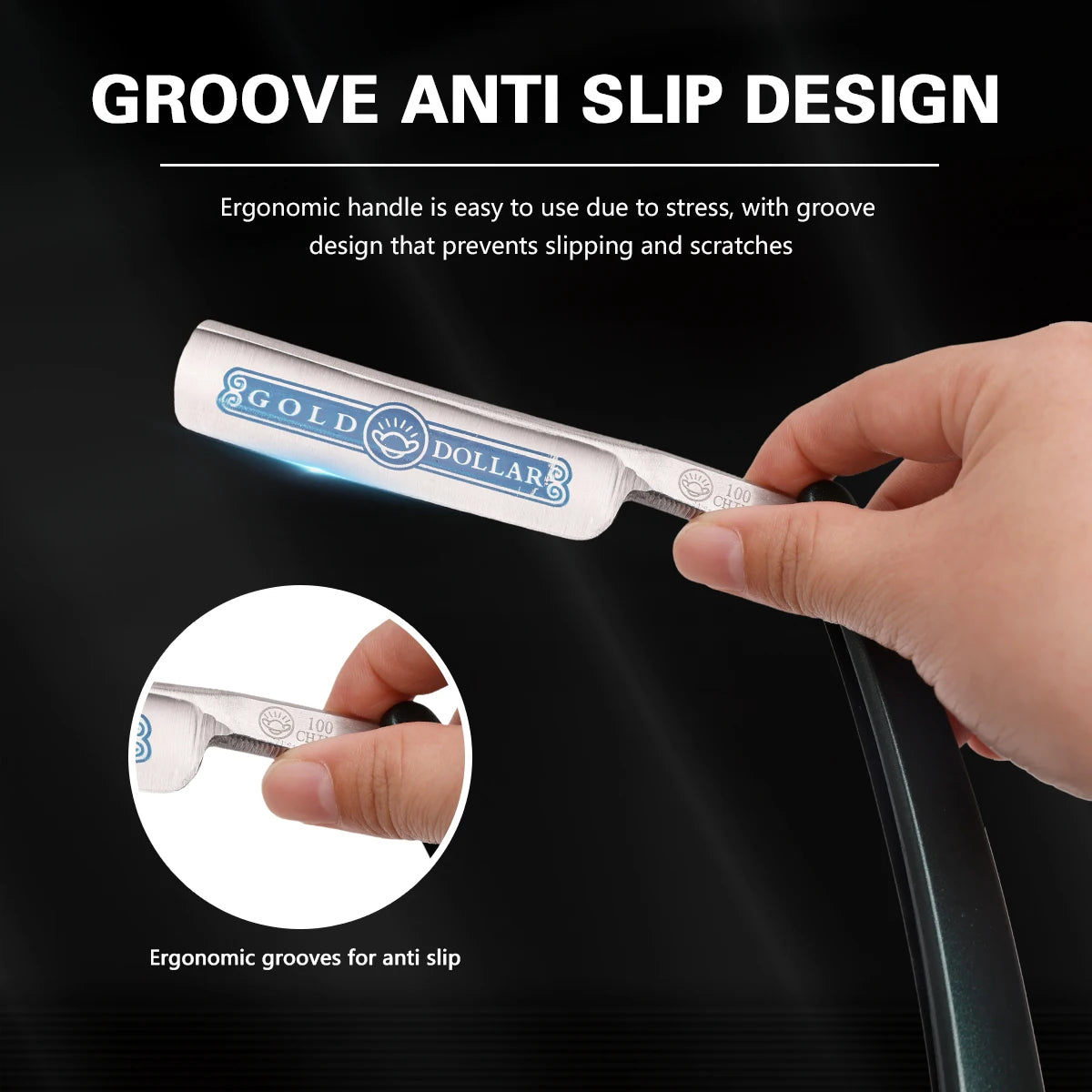 Professional Folding Straight Razor Shaving Classic Manual Barber Razors Knife Stainless Steel Men Barbershop Quality Beauty Peaceful Pleasures Health and Wellness