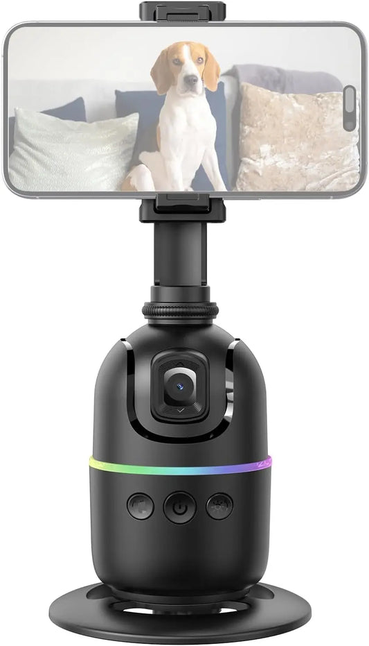 360° Auto Face Tracking Gimbal Stabilizer – Gesture Control