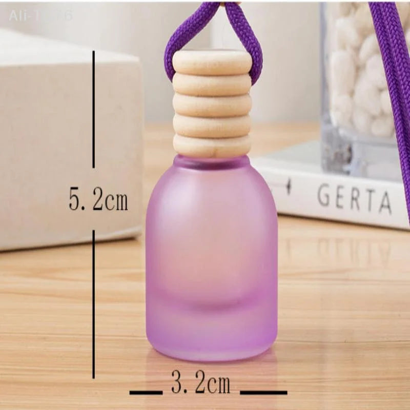 11ml Glass Car Aromatherapy Pendant Diffuser | Refillable Bottle