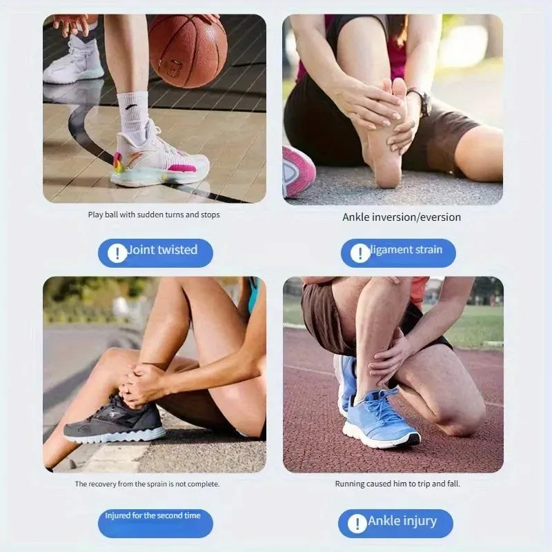 Lightweight Breathable Ankle Brace | Adjustable Strap S/M/L