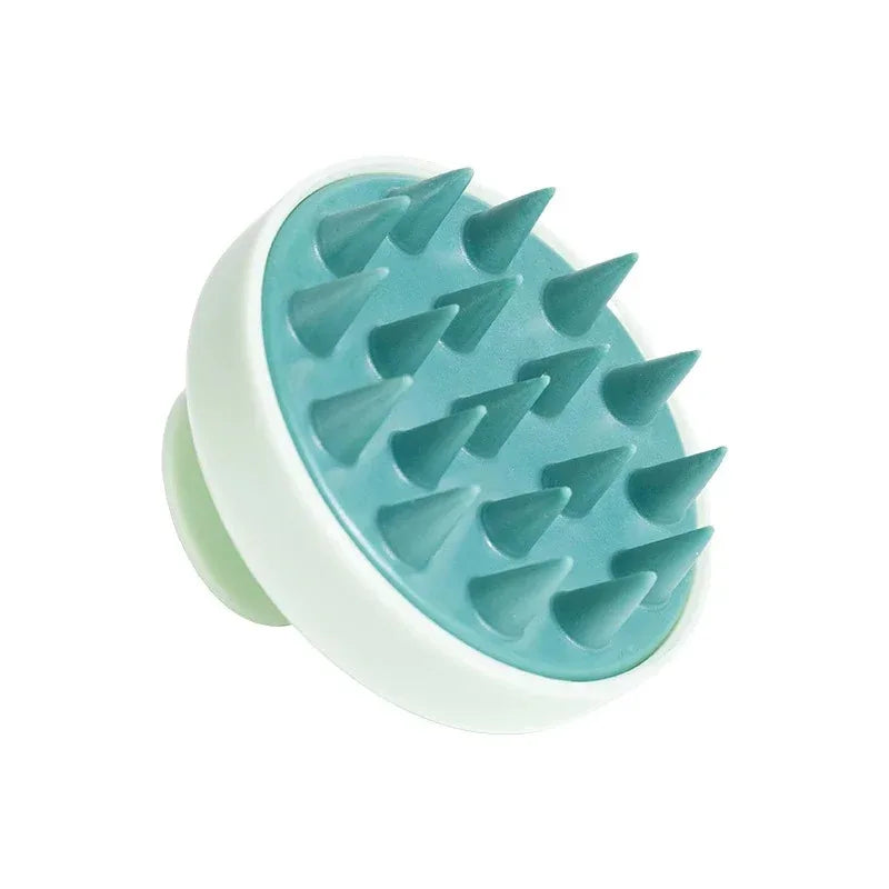 Silicone Scalp Massage Shampoo Brush – Hair & Body Scrubber