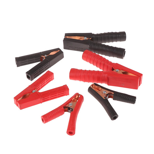 Versatile Plastic Handle Test Alligator Clip For Electric Project 100-300A Electrical Crocodile Alligator Battery Insulated Clip Peaceful Pleasures Health and Wellness