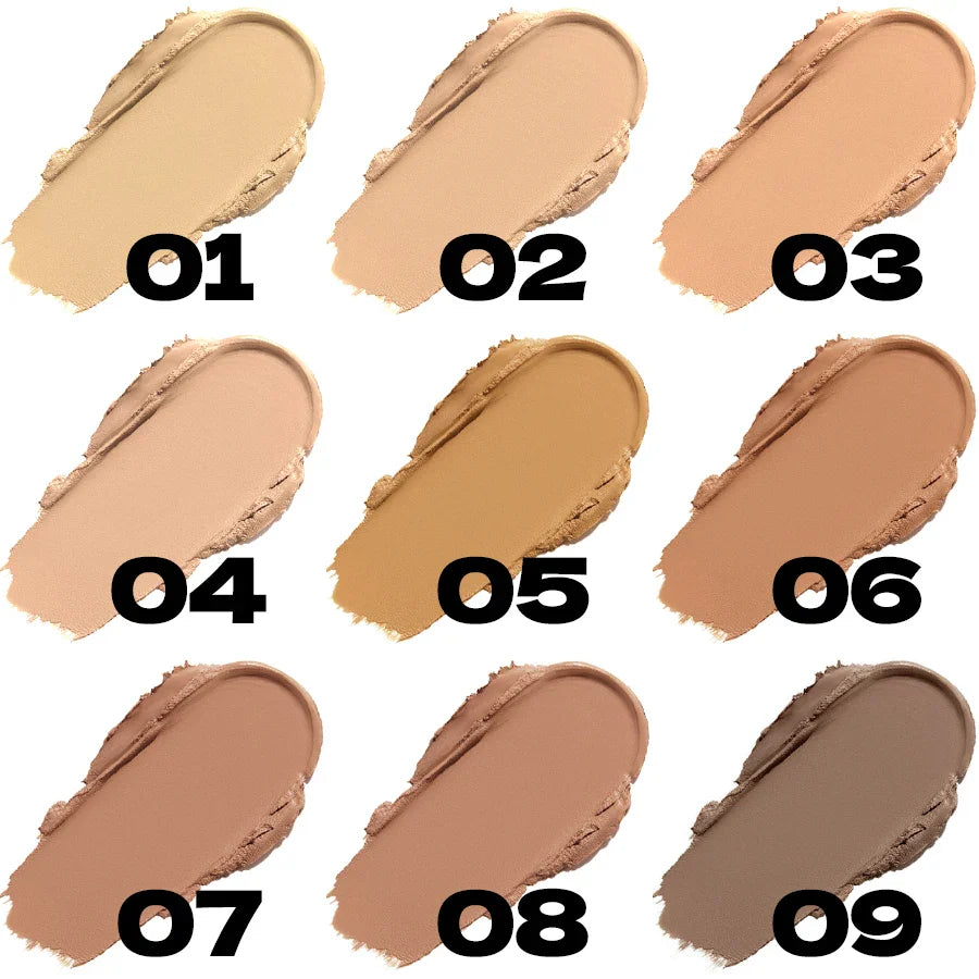 KAFURUX Full Coverage Concealer Stick – Long-Lasting, 6 Shades