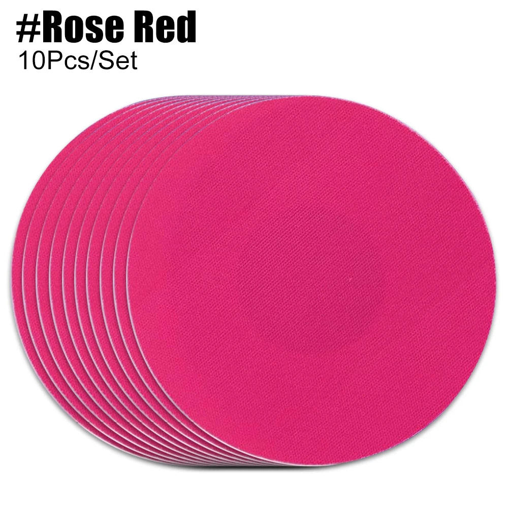 Waterproof CGM Sensor Covers for Libre 1/2/3 & Dexcom (10pk) CGM Sensor Patch Peaceful Pleasures Health and Wellness Rose Red-10PCS