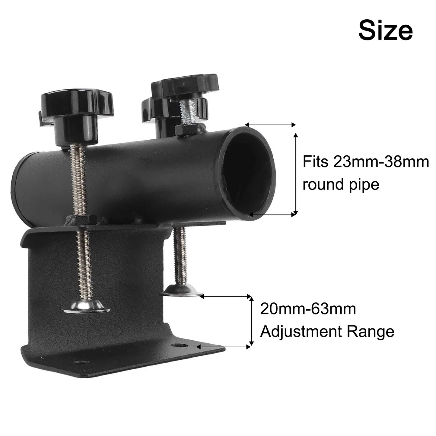 Balcony Umbrella Holder Base Clamp Garden Fence Parasol Decking