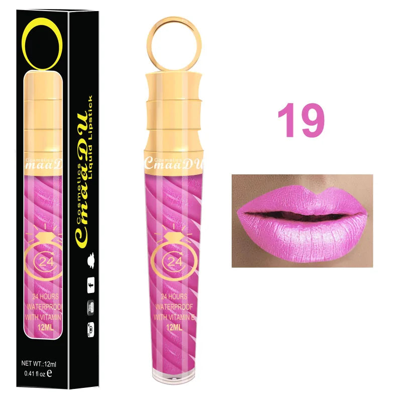 Cmaadu Matte Lip Gloss – Waterproof Long-Lasting Non-Stick