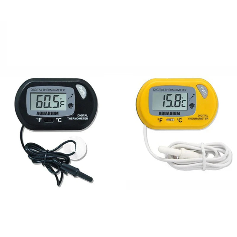 Digital Aquarium Thermometer – LED Display & Waterproof Sensor