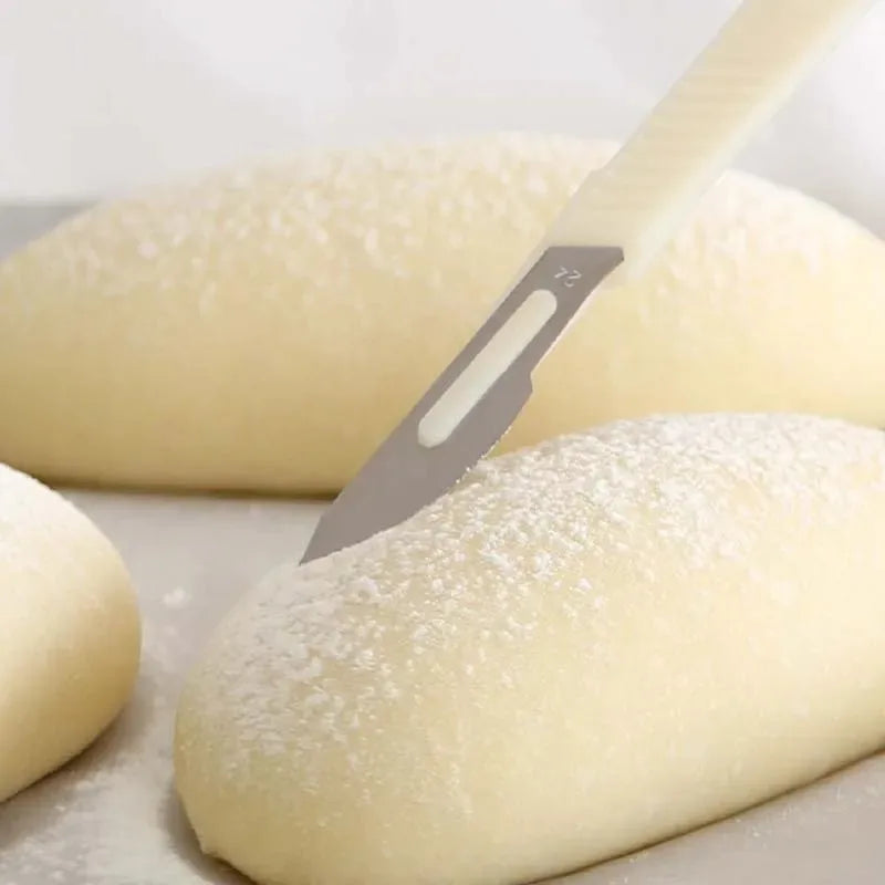 1pc Practical Curved Bread and Pastry Knife Baking Tools Baking Accessories Household Kitchen Tools Peaceful Pleasures Health and Wellness
