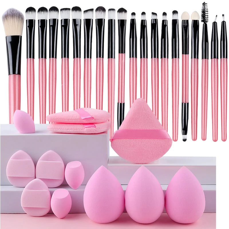 RUNTOIN 20Pcs Eyeshadow Brush Set – Blending & Shader Eyeshadow Brush Set Peaceful Pleasures Health and Wellness M-20PK-12PK
