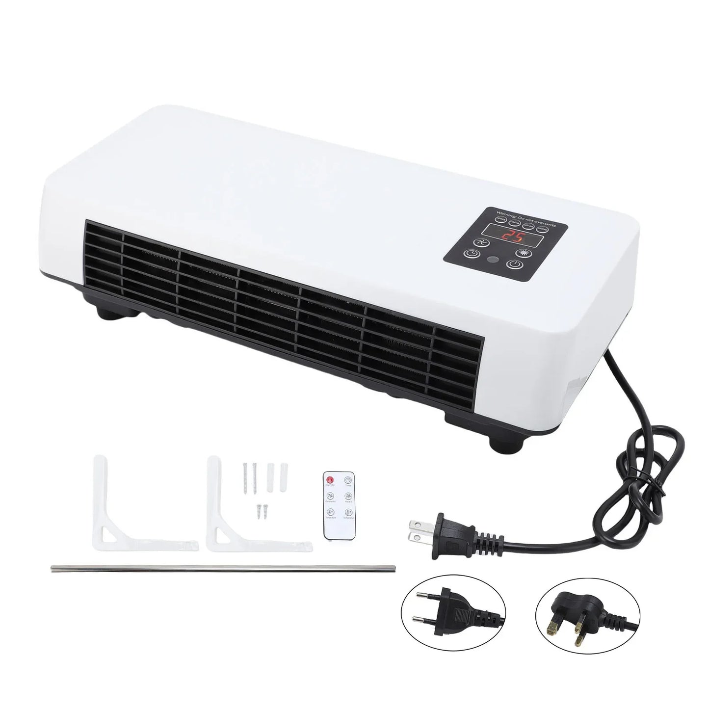 Wall Mounted 1500W Heater Cooler – Bathroom & Home