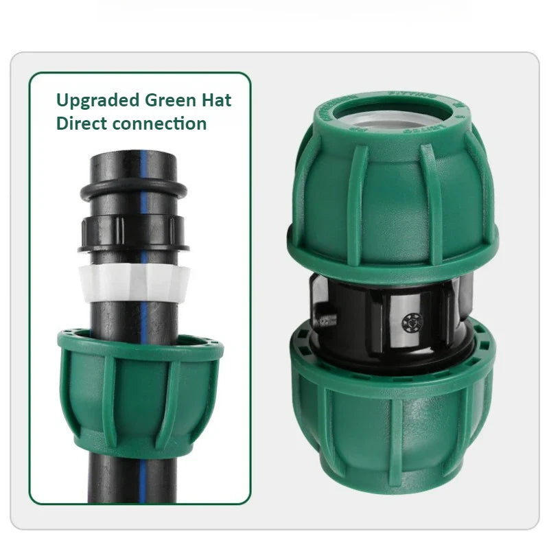 PE Ball Valve Quick Connector – 1/2", 3/4" & 1" Irrigation Valve