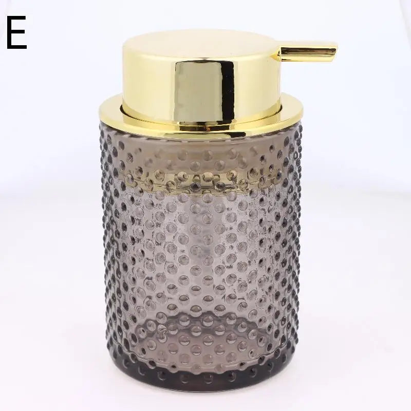 250ml Glass Foaming Soap Dispenser | Countertop Bathroom Decor
