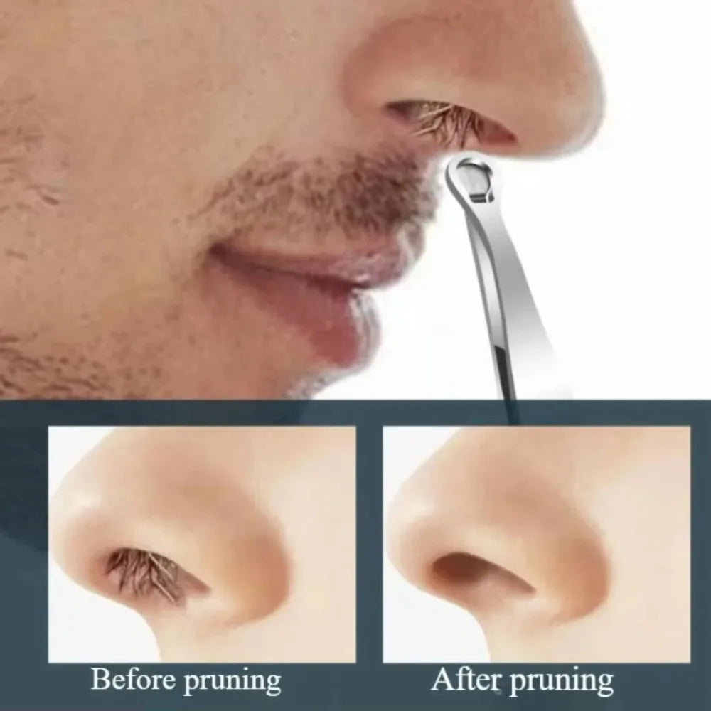 Stainless Steel Nose & Eyebrow Hair Trimming Scissors
