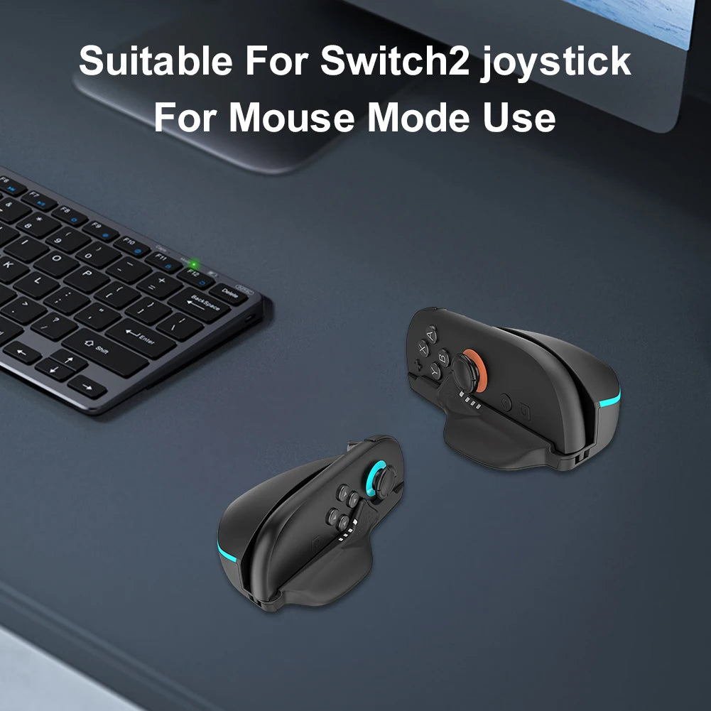 1 Pair Mouse Grip Stable Control for Shooter Games Gaming Controller Mouse Hand Grip Set for Switch2 Gaming Accessories Peaceful Pleasures Health and Wellness