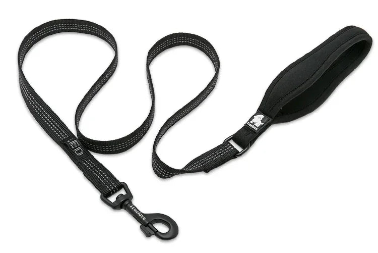 Truelove Pet Nylon Reflective Leash used harness and collar For Small Big Dog and Cat All Breed Training Running Walking TLL2771 Peaceful Pleasures Health and Wellness Black S China Mainland