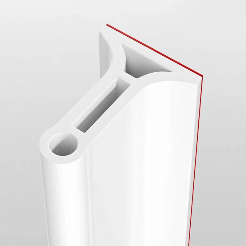New Self-Adhesive Silicone Water Stopper Water Retaining Strip Bendable Bathroom Door Washing Machine Shower Dam Barrier Peaceful Pleasures Health and Wellness