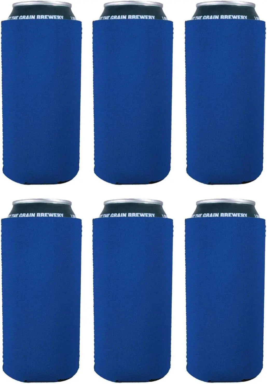 500mlCan Cooler Sleeves Beer/Energy Drink Blank Skinny Premium Quality Blank Neoprene 16oz Can Holders Beverage Thermocoolers Peaceful Pleasures Health and Wellness 6PCS 6