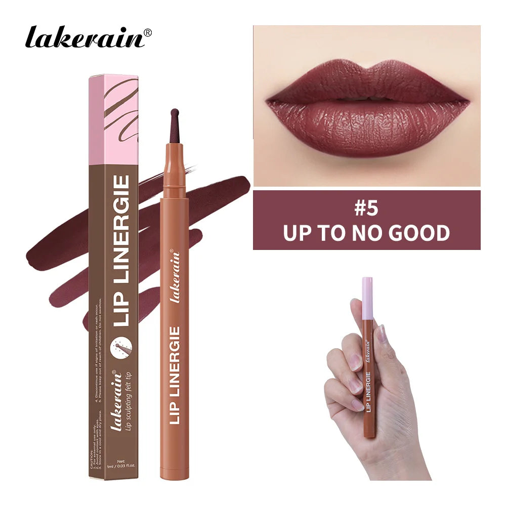 2-in-1 Dual-Tip Lip Contour Stain Pen | Smudge-Proof & Moisturizing