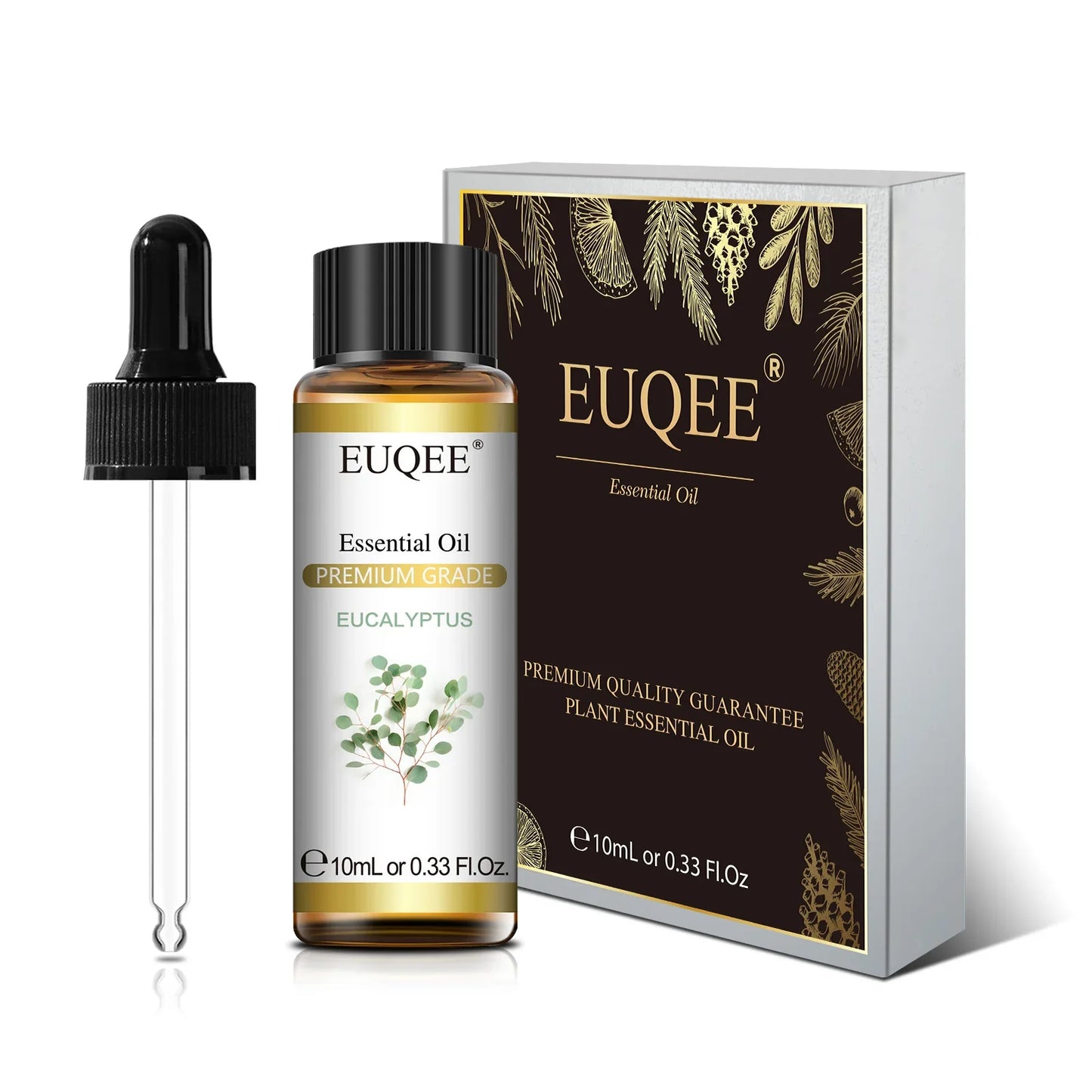 EUQEE Aromatherapy Essential Oils – Lavender, Eucalyptus & More