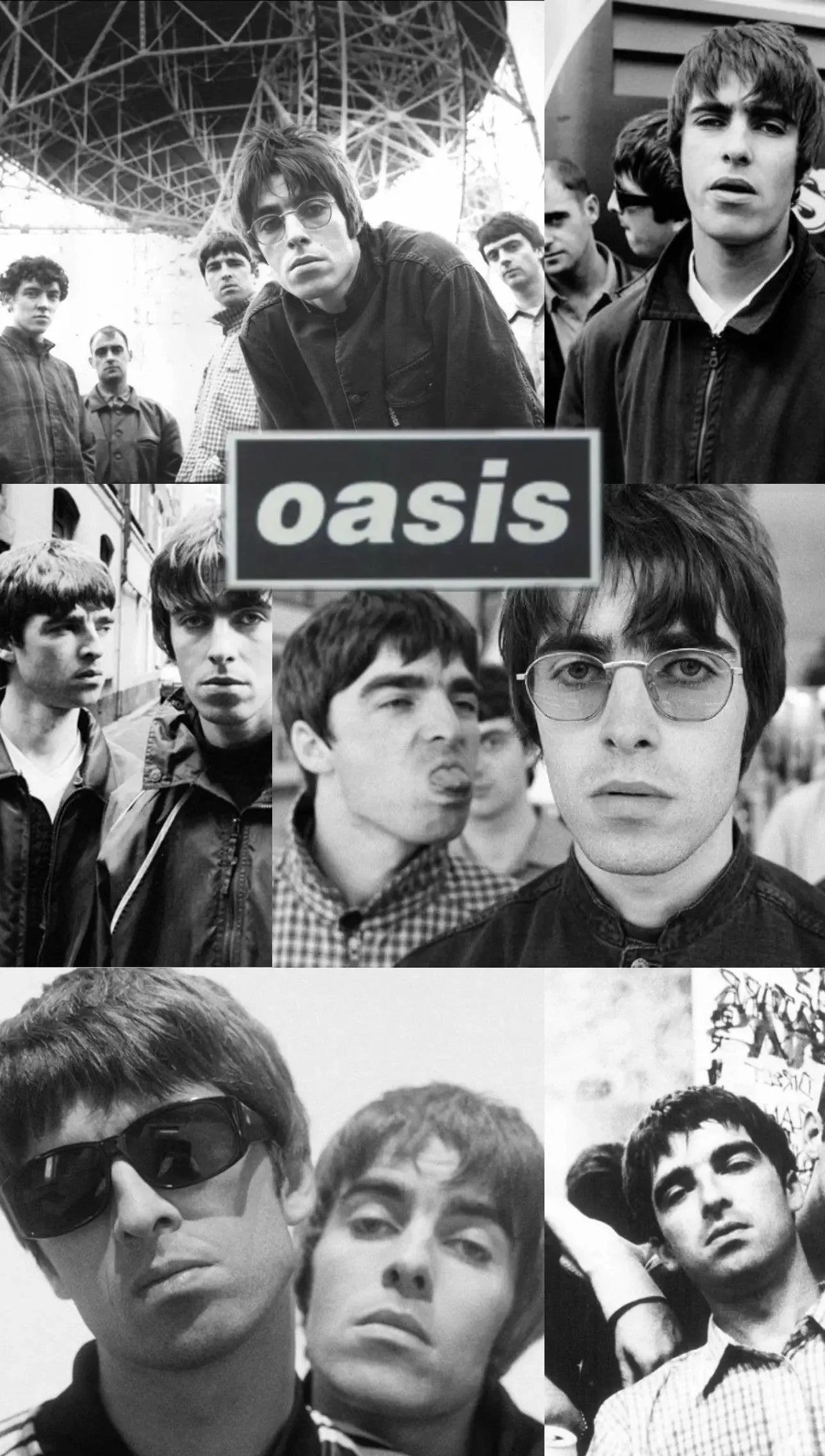 Oasis Band Album Canvas Wall Art Print | Music Poster Decor