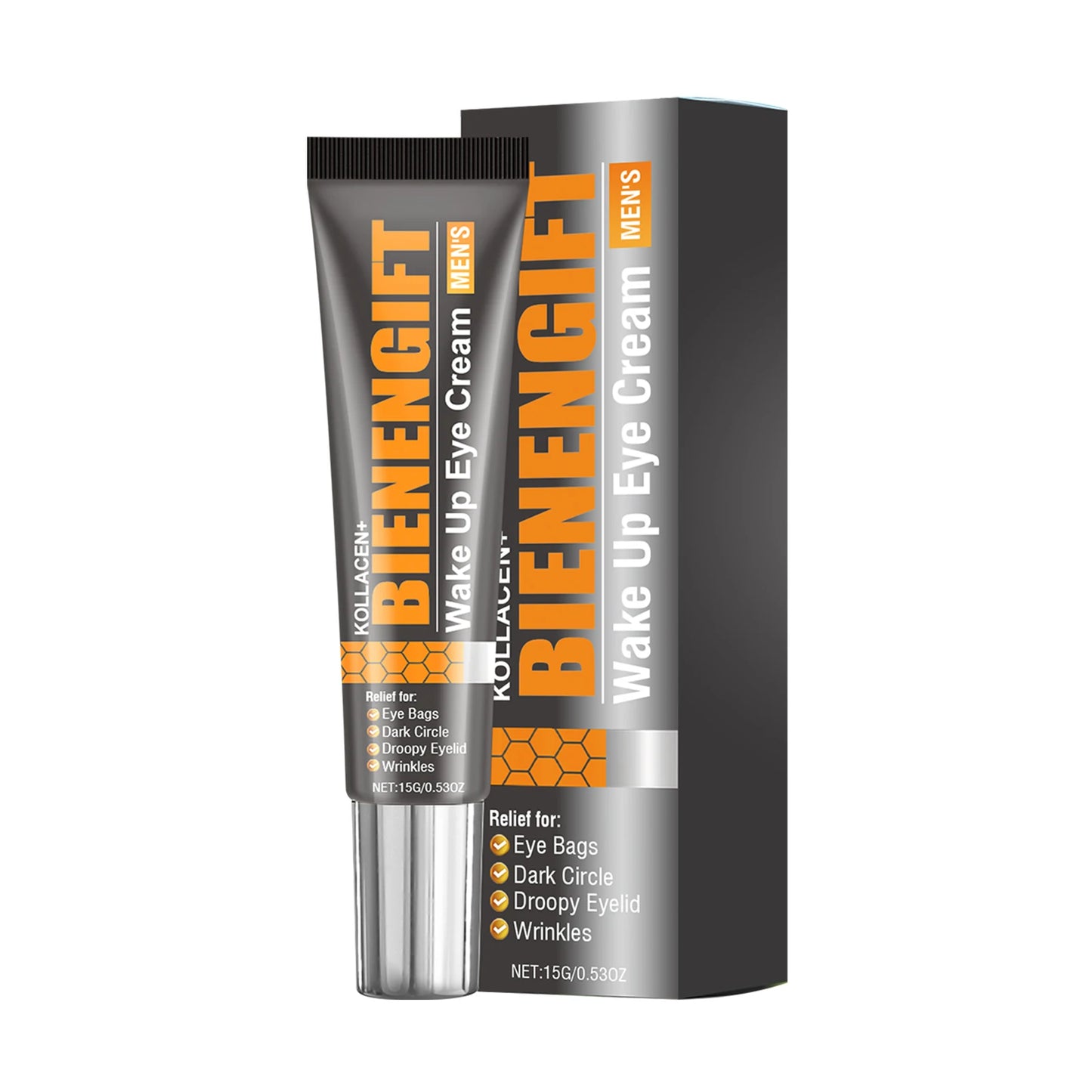Bee Venom Eye Cream For Wake Up Eye Skin Reduces Eye Bag Dark Circles Efficient Firm Eye Contour Hydrating Nourish Eye Cream Gel Peaceful Pleasures Health and Wellness 15g Boxed