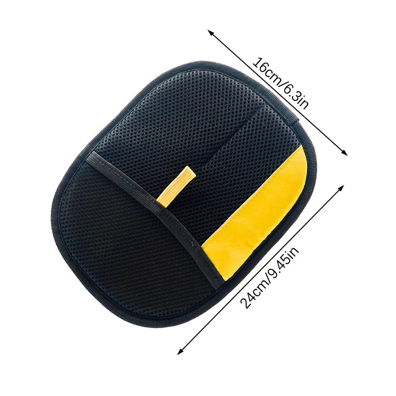 Pet Hair Remover Glove – Cat & Dog Fur Scraper Brush Pet Hair Remover Peaceful Pleasures Health and Wellness Black 1