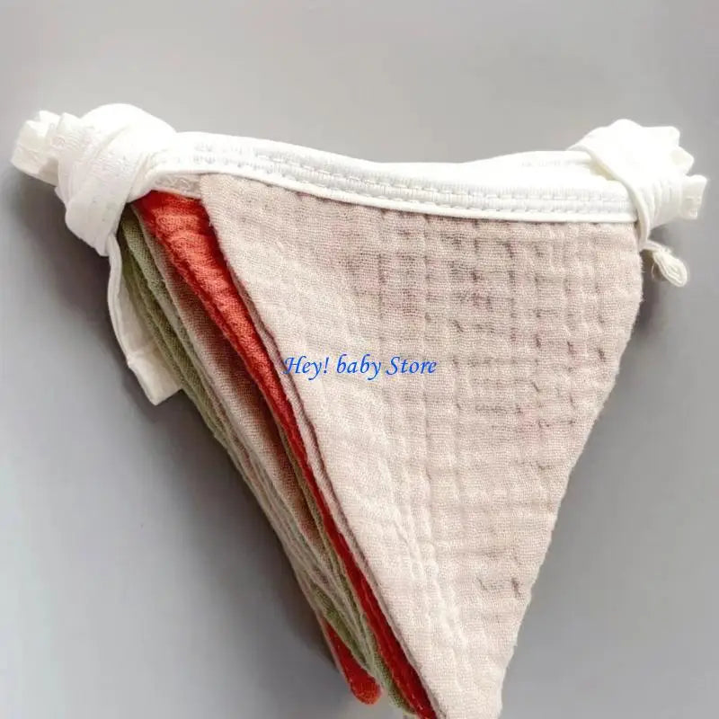 Multicolor Triangle Pennant Bunting Flag Baby Garland Décor