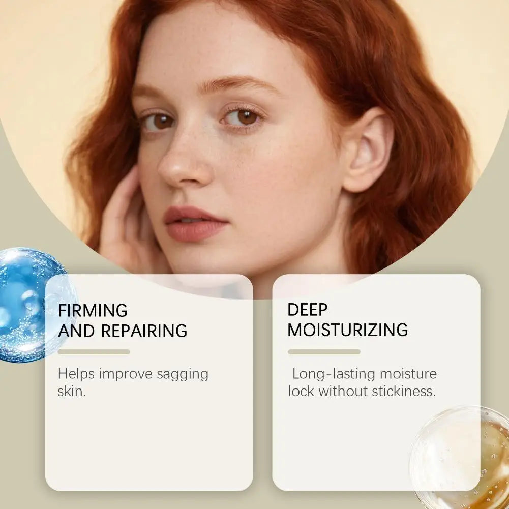 Copper Peptide Moisturizing Serum Anti Wrinkle Remover Antioxidant Tighten Skin Barrier Repair Lightweight and Easily Absorbed Peaceful Pleasures Health and Wellness