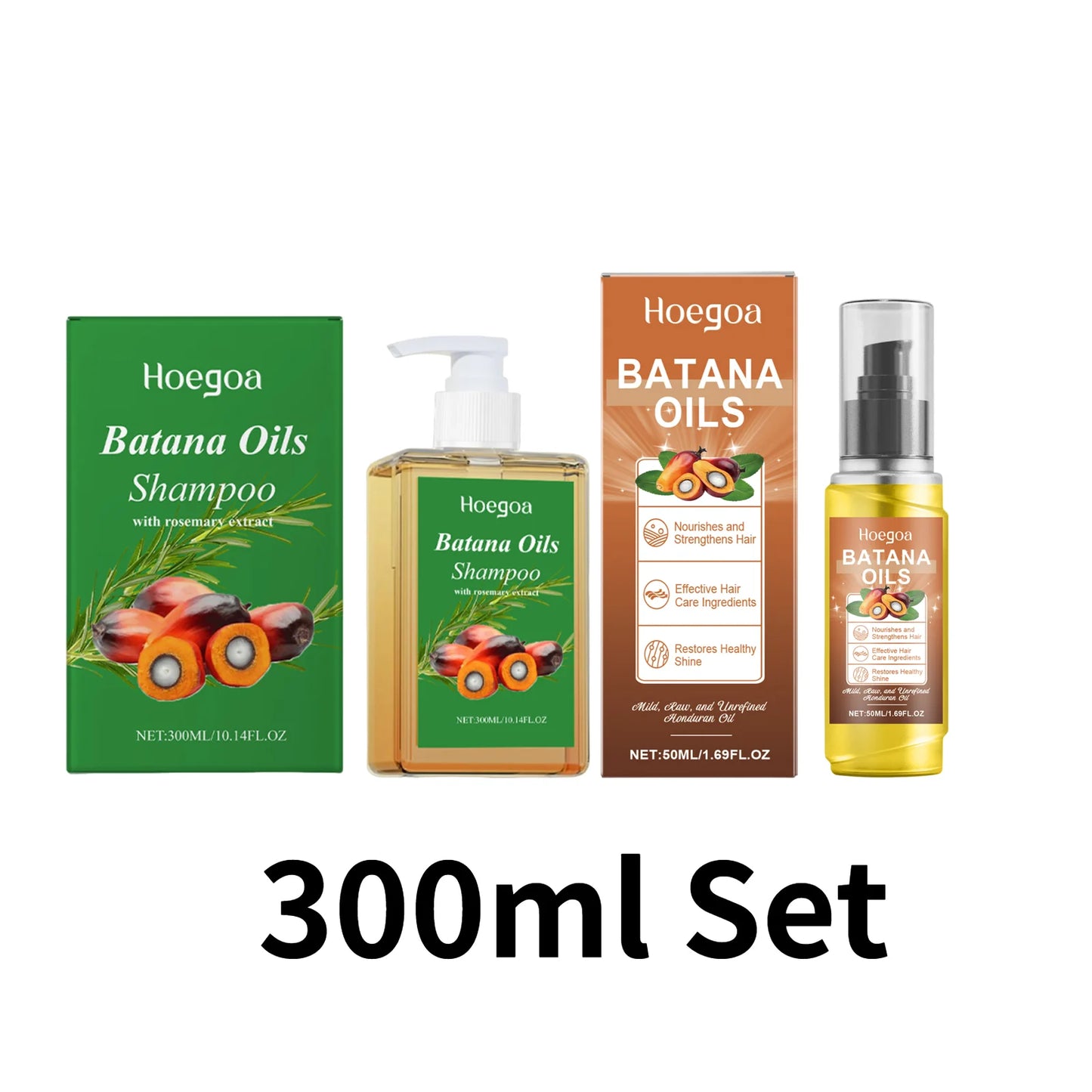 Organic Batana Oil Shampoo with Rosemary – All Hair Types