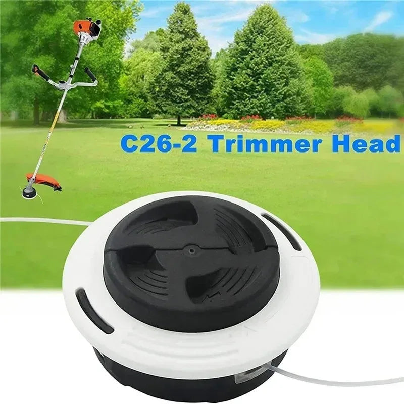Replacement M10x1 Trimmer Head for Stihl FS55 FS130 FS250 AutoCut C26-2 Brush Cutter Grass Trimmer Accessories Peaceful Pleasures Health and Wellness