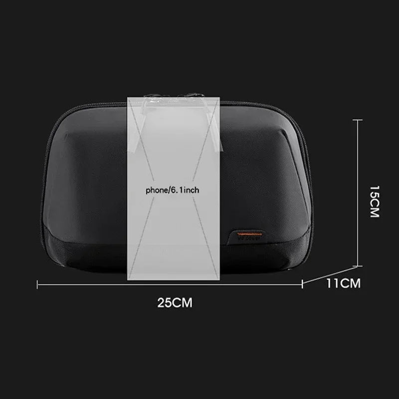 Travel Electronics Organizer Power Bank Pouch Electronics Gadgets Accessories Case for USB Cable Cords,Hard Drives Storage Bag Peaceful Pleasures Health and Wellness
