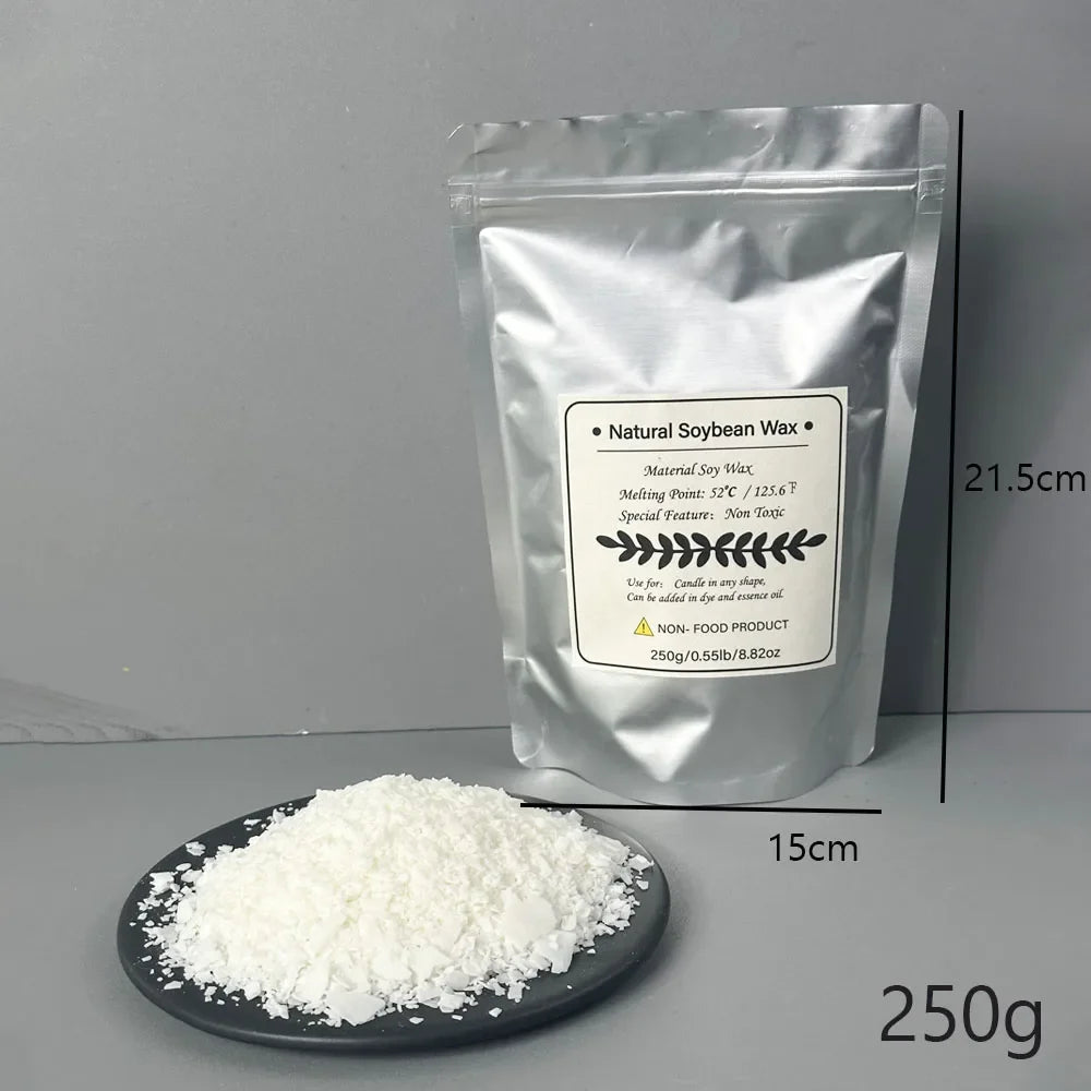 Natural Soy Wax for DIY Candle Making – 100g to 1000g
