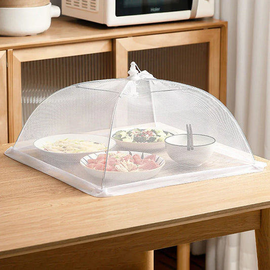 1PC Dining table cover vegetable cover home foldable table cover new dust and fly proof Peaceful Pleasures Health and Wellness