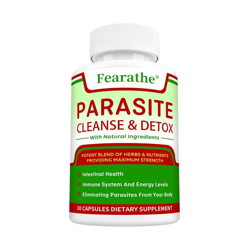 Parasite Cleanse - Bowel Cleansing Supplement, Digestive Health, Immune Health, Parasite Removal, Natural Gut Health Peaceful Pleasures Health and Wellness 30 count-1 bottle