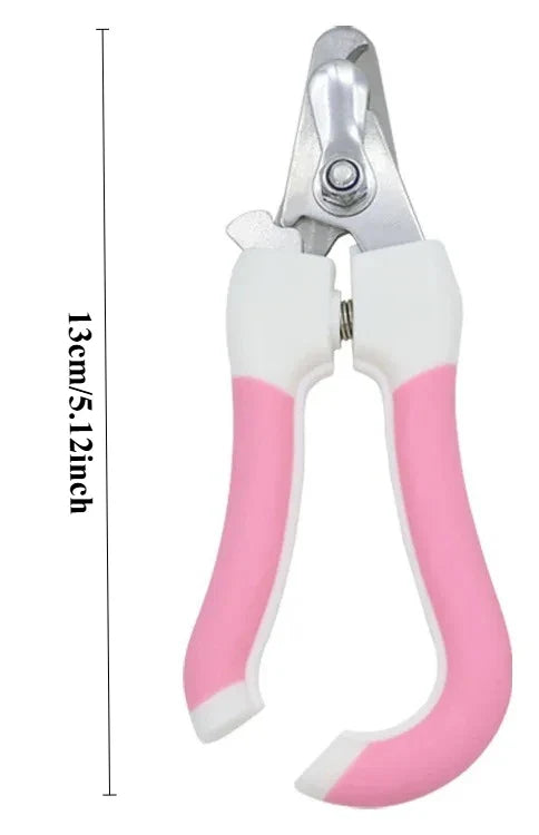 Pet Nail Clippers for Dogs & Cats | Safety Guard & Steel Blades