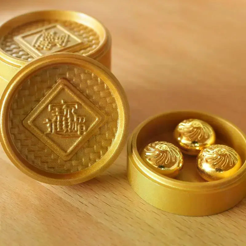 Feng Shui Golden Steamer & Lucky Turtle Ornament | Good Luck