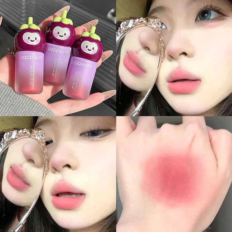 6-Color Velvet Matte Lip Glaze | Waterproof Long-Lasting Lipstick
