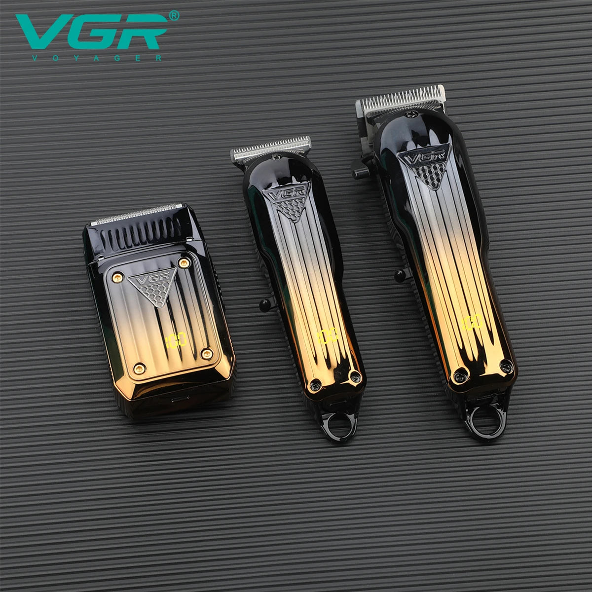VGR 644 gradient hair cutting combination electric shaver rechargeable professional men's hair clipper carving electric pusher Peaceful Pleasures Health and Wellness