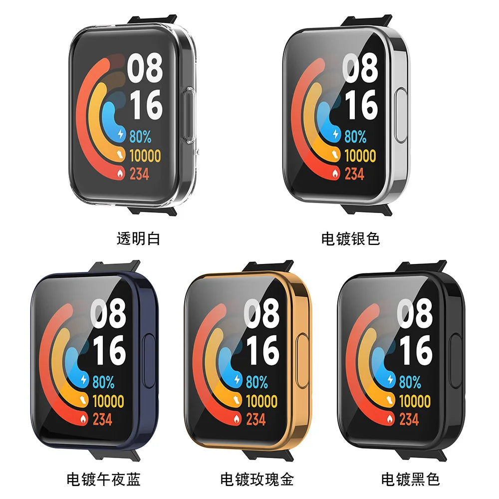 TPU Case for Redmi Watch 2 Lite – Full Screen Bumper Cover Peaceful Pleasures Health and Wellness