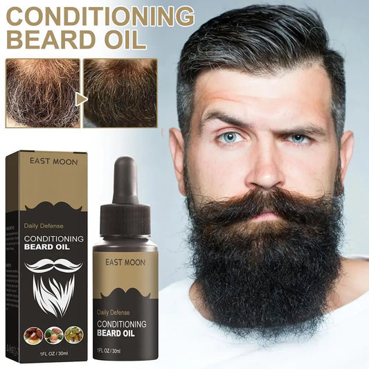 Beard Growth Oil Serum 30ml – Nourishing Beard Care for Men Peaceful Pleasures Health and Wellness Default Title
