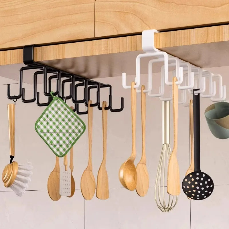Modern Smart No Drill Suction Cup Wall Mounted Multifunctional Kitchen Cup Organizer mall Kitchens Apartments College Dorms Peaceful Pleasures Health and Wellness